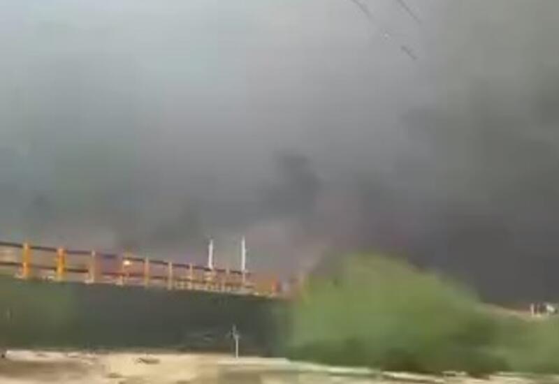 İsrail İranın ən böyük qaz yatağına zərbə endirdi - VİDEO