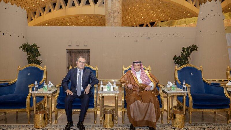 Ceyhun Bayramov Ər-Riyadda səfərdədir