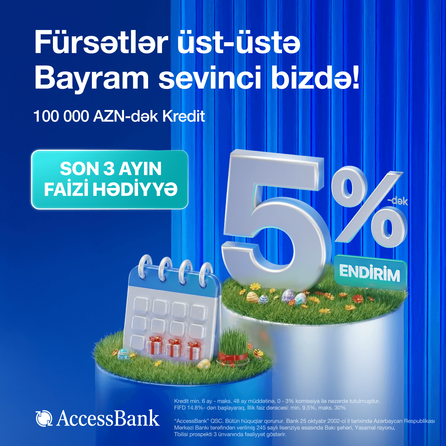 Bayram fürsətləri AccessBank-da!