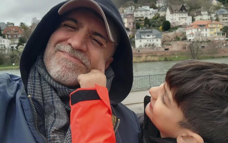 Özcan Dəniz bayramı oğlu ilə keçirtdi -FOTOLAR