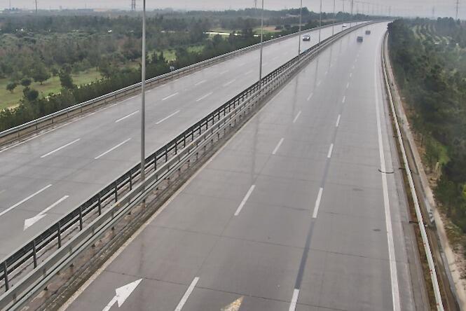 Bu yolda sürət həddi endirildi