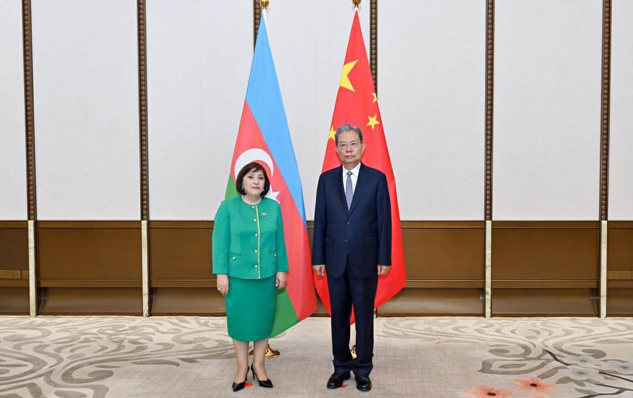 Sahibə Qafarova ilə görüşdə Azərbaycana təşəkkür etdi-FOTOLAR