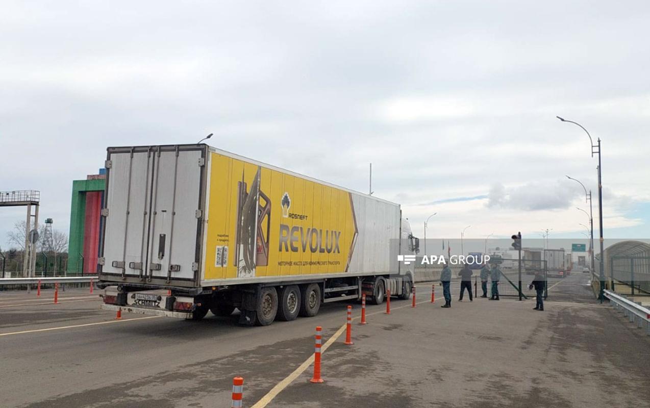 Rusiyanın İrana göndərdiyi yardım sərhədimizdən keçdi