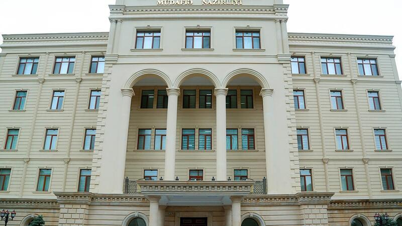 Müdafiə Nazirliyi bəyanat yaydı