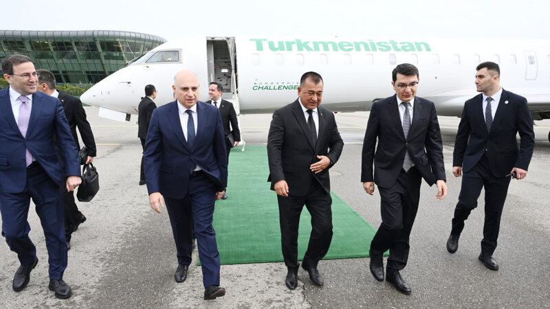 Türkmənistanın Nazirlər Kabineti sədr müavini Azərbaycana gəldi