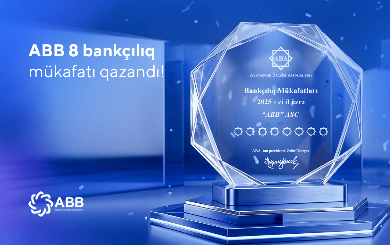 Ən çox bankçılıq mükafatını ABB qazandı!
