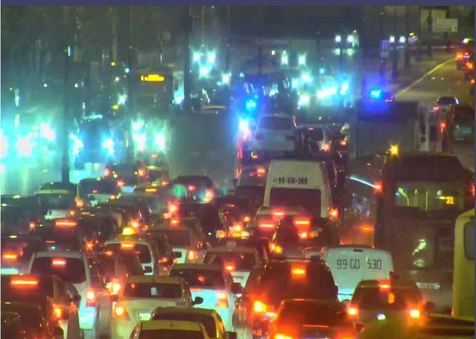 Bakının mərkəzində hərəkət məhdudlaşdırıldı