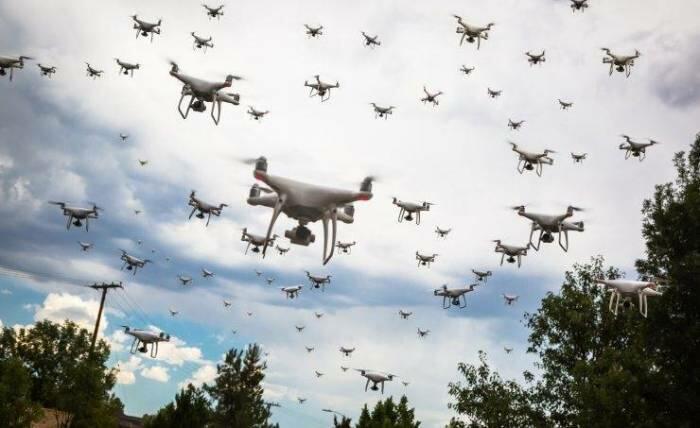 Bir gecədə 87 dron vurdular