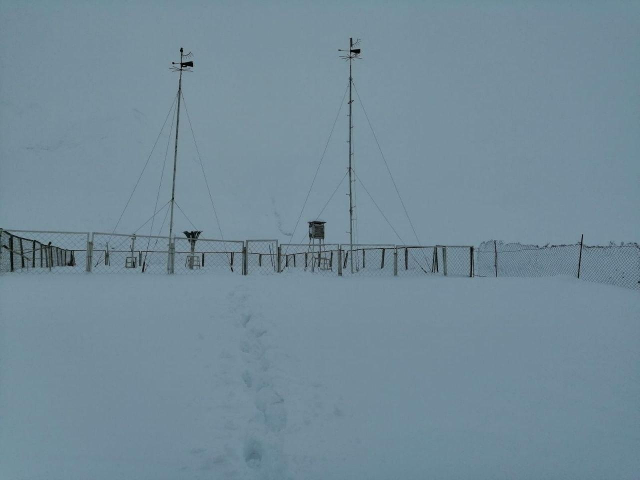 Qrız kəndində qarın hündürlüyü 34 sm-ə çatdı - FOTO