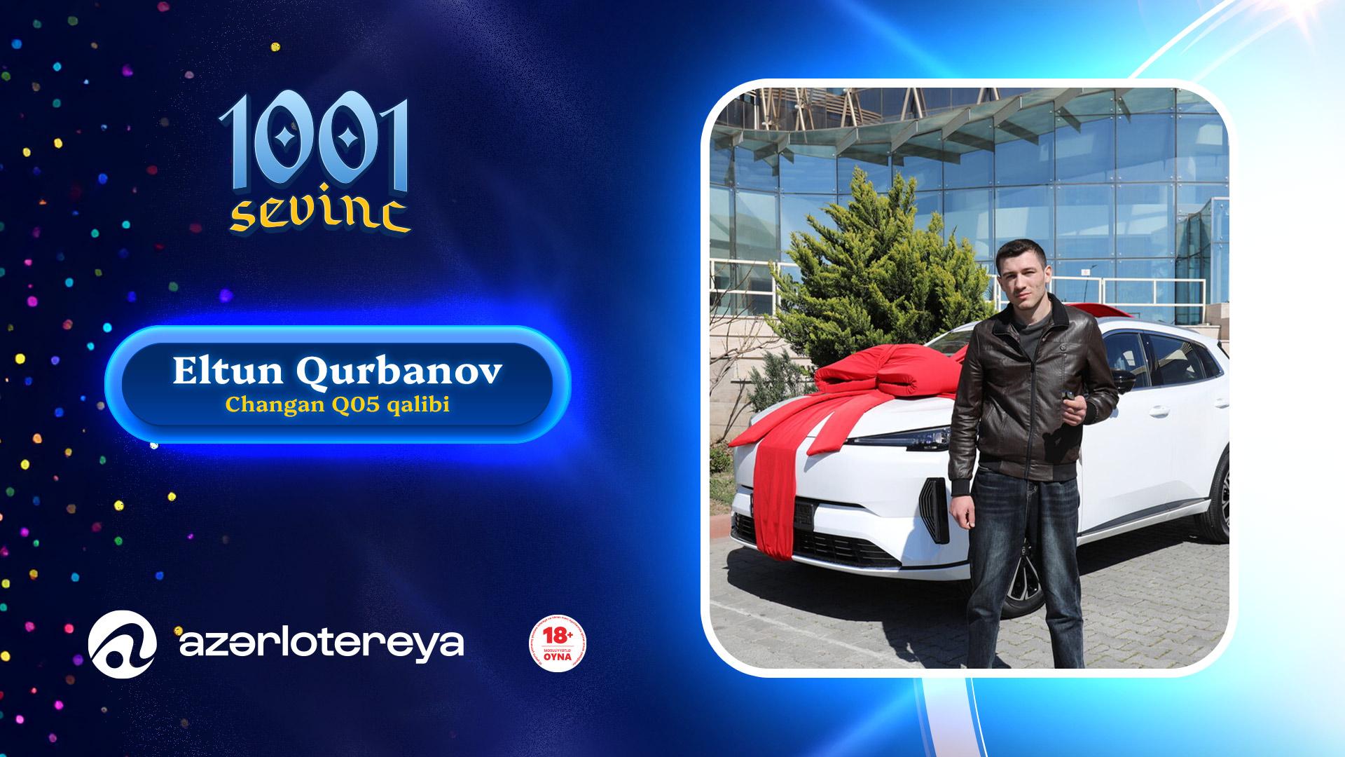 Şəmkirli 22 yaşlı gənc "1001 Sevinc"dən avtomobil qazandı