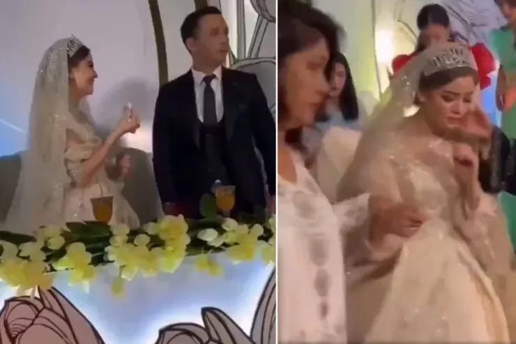 Toyda bəy gəlinəşillə vurdu