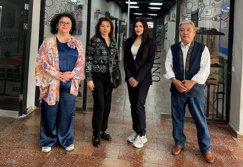 ADNSU nümayəndələri Satbayev Universitetində əməkdaşlığın inkişaf etdirilməsi məsələlərini müzakirə edib