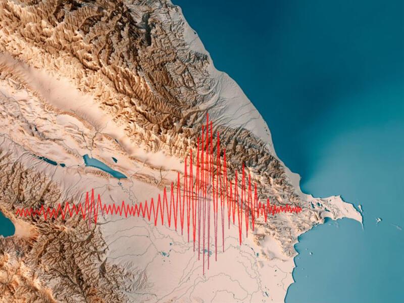 Xəzər dənizində güclü zəlzələ oldu