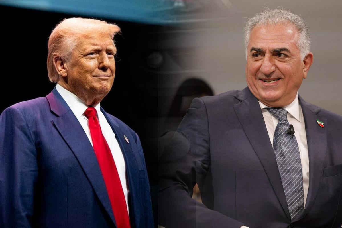 Rza Pəhləvi Tramp və Netanyahunu sosial mediada izləmədən çıxardı – FOTO