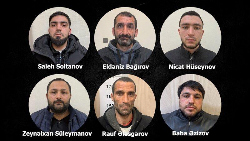 Bakıda 6 narkokuryer saxlanıldı