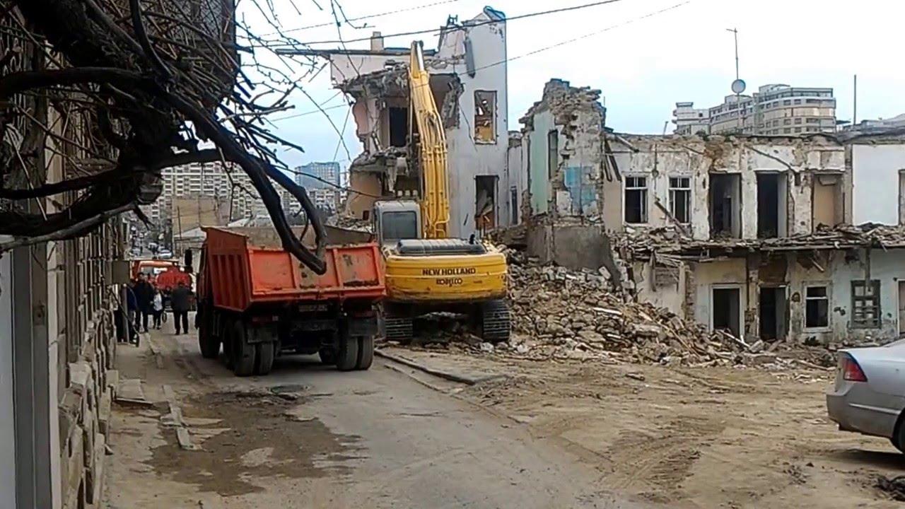 Bakıda söküləcək binalarla bağlı VACİB AÇIQLAMA