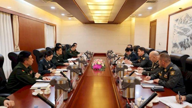 Müdafiə Nazirliyinin nümayəndə heyəti Çinə səfər etdi - FOTO