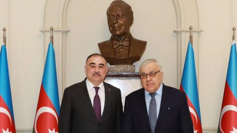 Azərbaycan və Rusiyanın Türkiyədəki səfirləri görüşüb