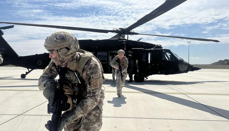 Azərbaycanlı hərbçilərin Türkiyədəki təlimindən GÖRÜNTÜLƏR