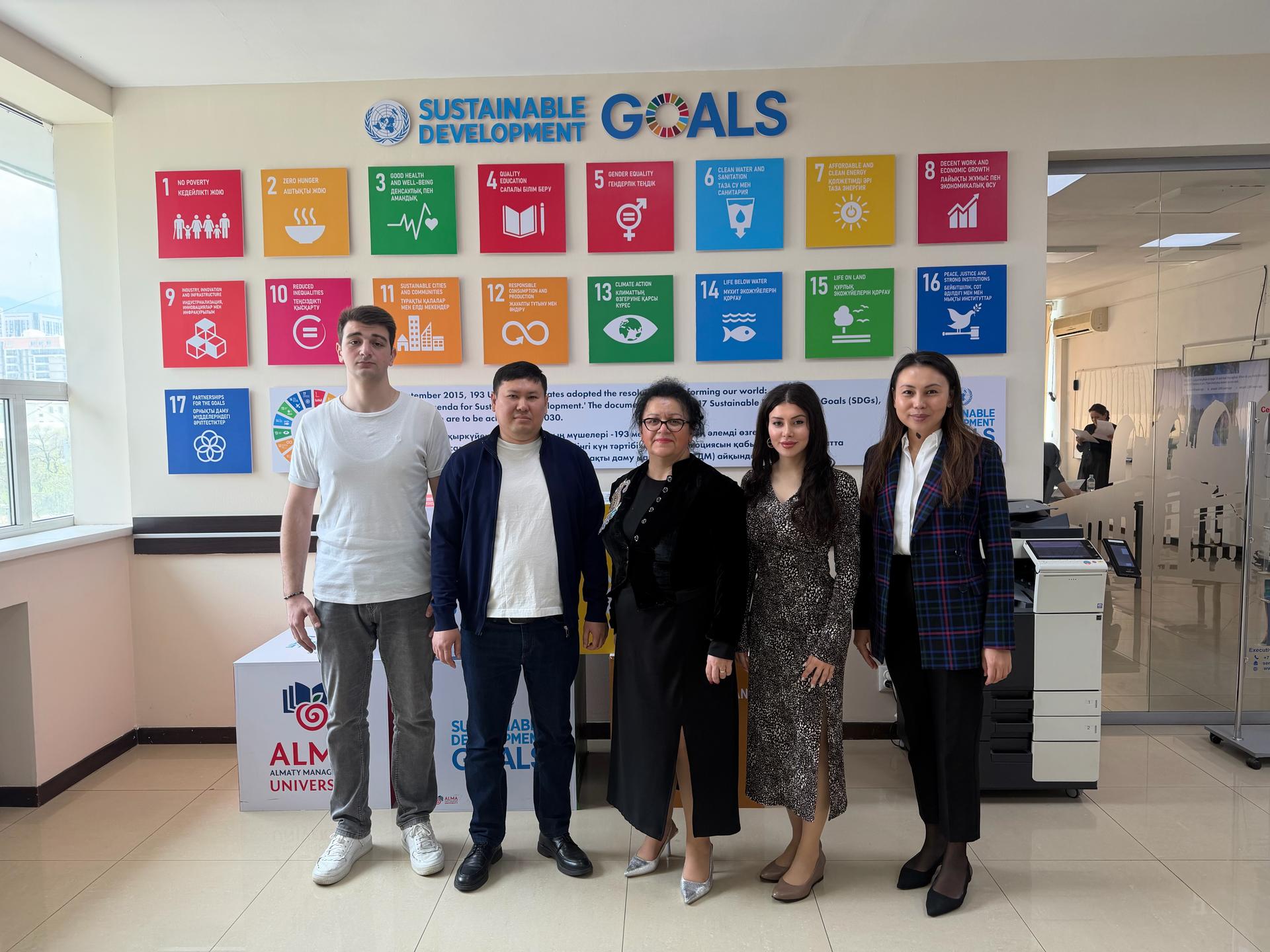 ADNSU və Almatı Menecment Universiteti əməkdaşlığı inkişaf etdirəcək