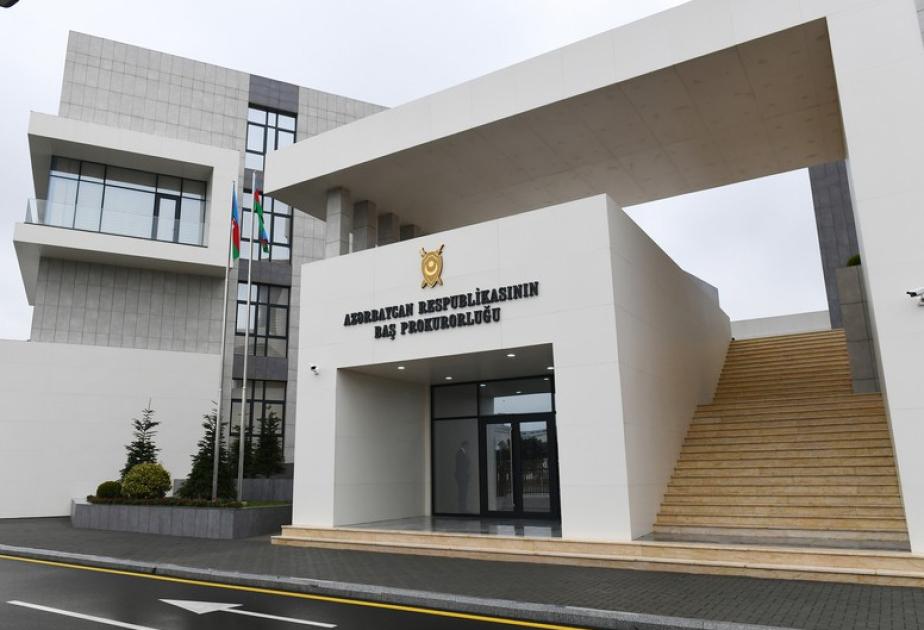 Baş Prokurorluq məlumat yaydı