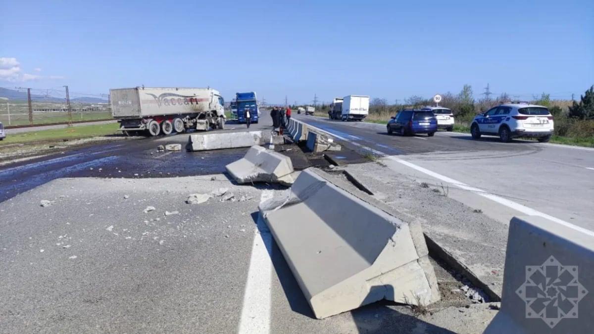 Bakı-Quba yolunda ağır qəza -FOTO