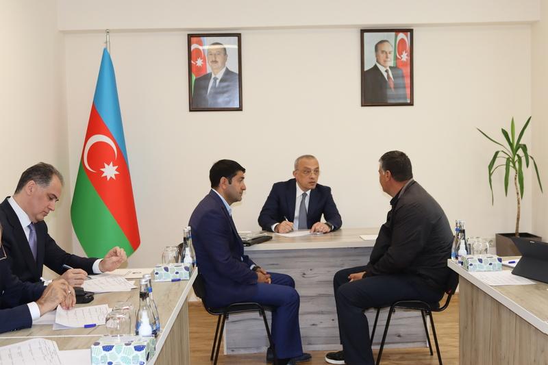 ADSEA sədri Xankəndi şəhərində vətəndaşlarla görüşüb - FOTO
