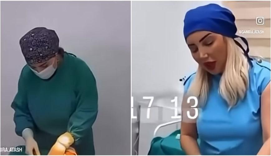 Daha bir saxta həkim qalmaqalı: Katibə cərrahlıq edir? – VİDEO