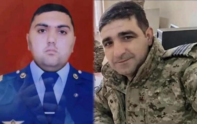 Füzulidəki qəzada ölən hərbçilərimizin fotosu