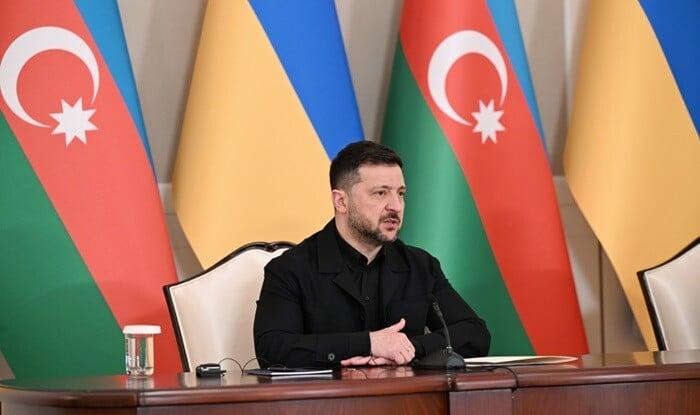 Azərbaycanla 6 sənəd imzalandı - Zelenski