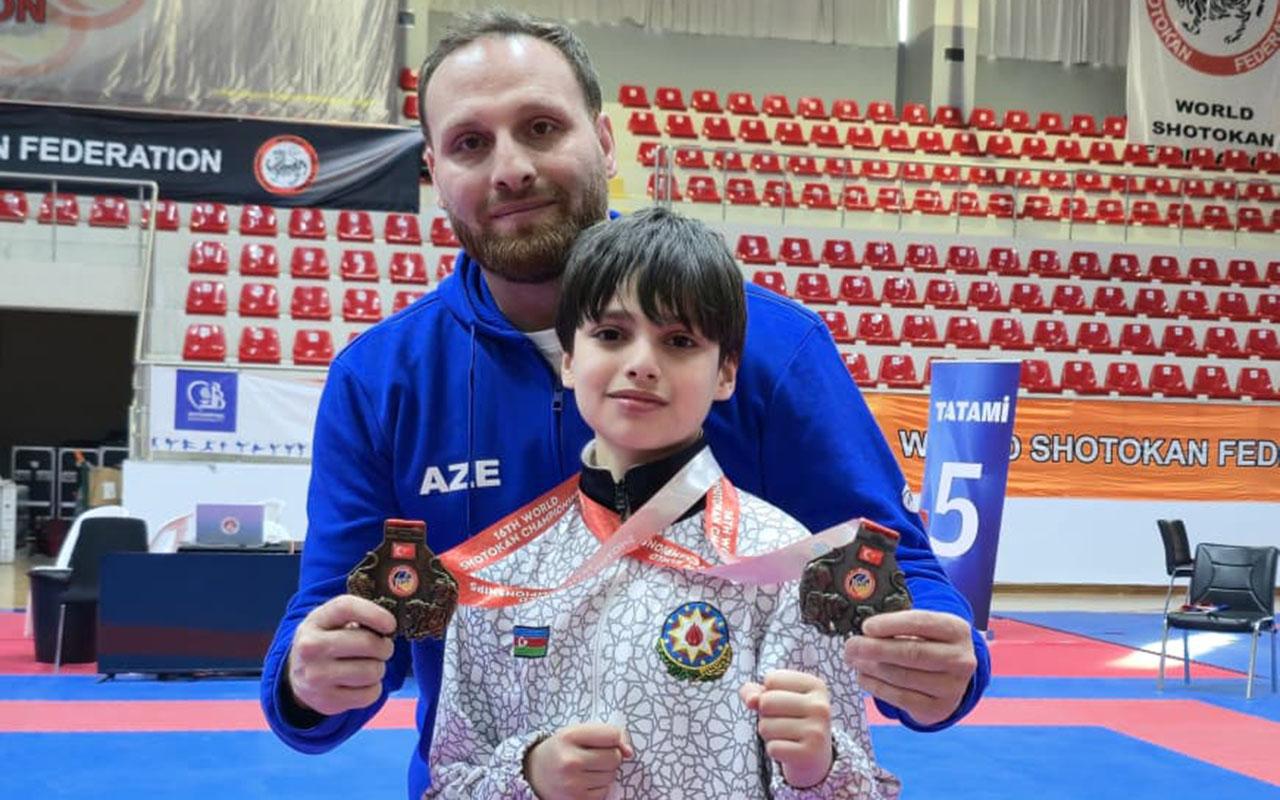 Ata-oğul dünya çempionu oldu - FOTOLAR