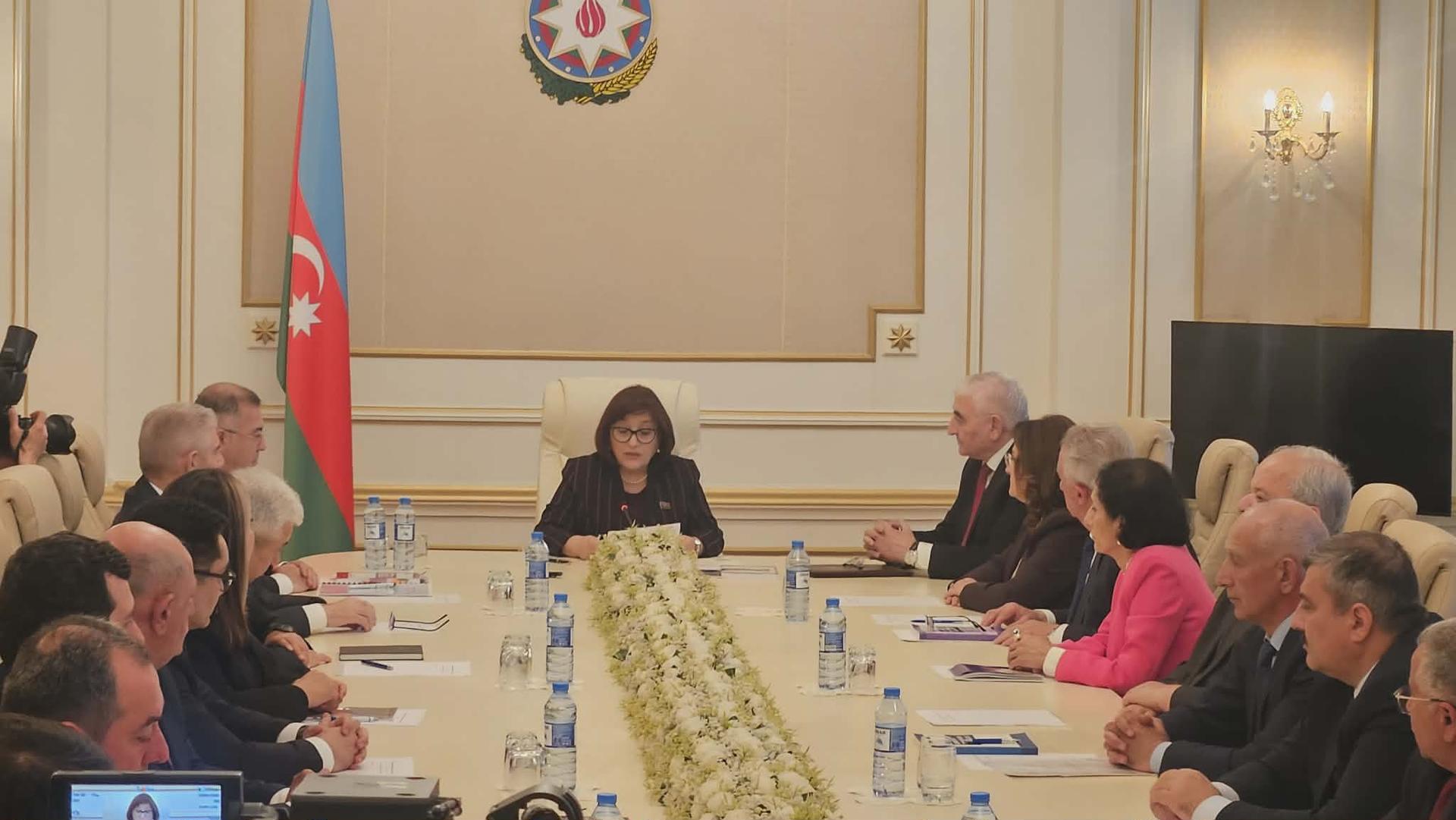 MSK yeni tərkibdə ilk iclasını keçirir - FOTOLAR