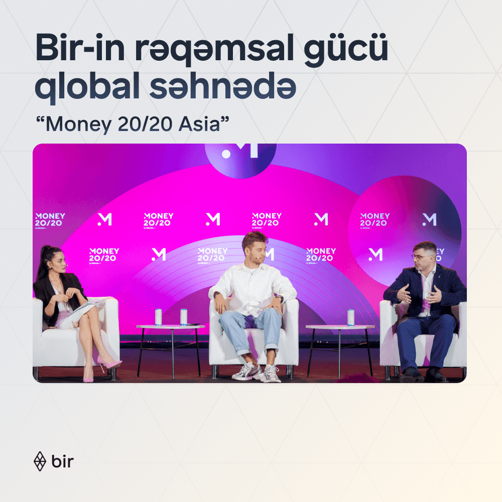 Bir Azərbaycanın rəqəmsal transformasiya təcrübəsini "Money20/20 Asia 2026" qlobal səhnəsinə daşıdı