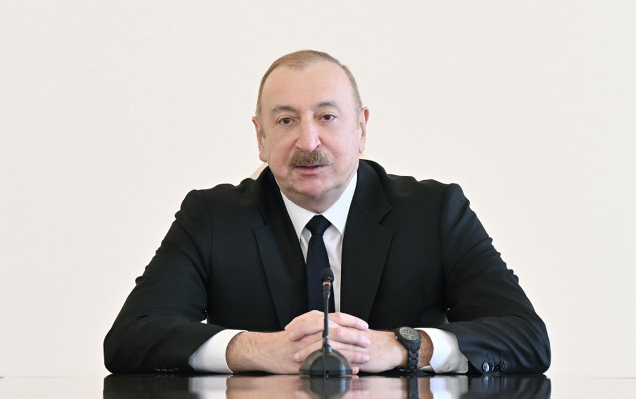 Prezident İlham Əliyev: Biz cəmi doqquz aydır ki, sülh şəraitində yaşayırıq