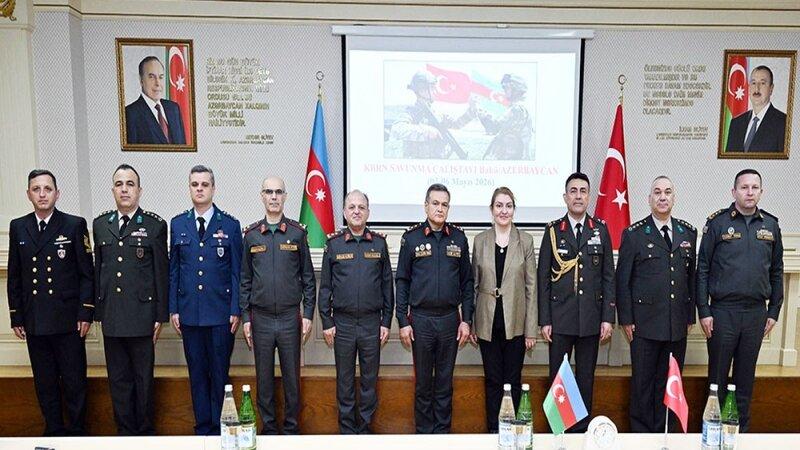 Azərbaycan ilə Türkiyə hərbi nümayəndə heyətlərinin görüşü keçirilib