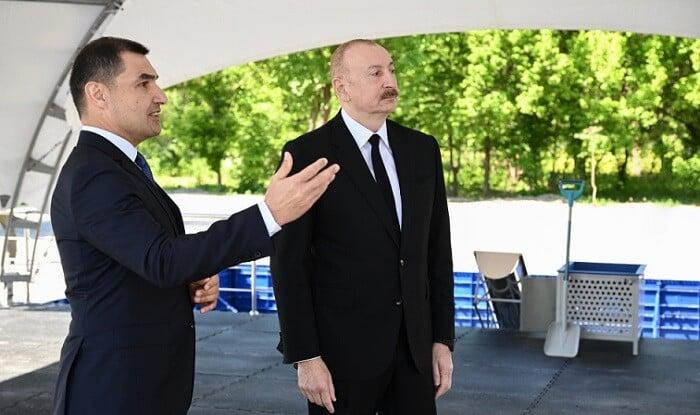 Prezident Zəngilanda yaşayıəş kompleksinin açılışını etdi