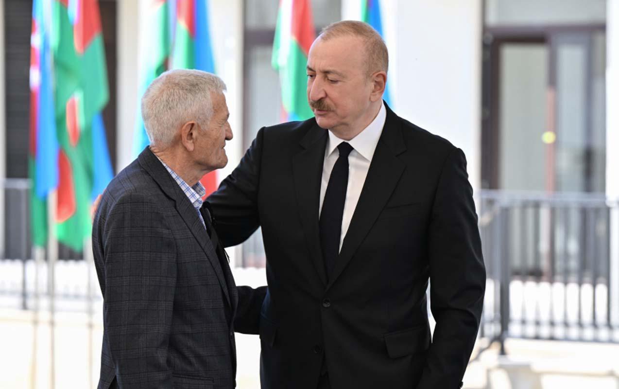 Özünü pis hiss edən şəhid atasına Prezidentdən xüsusi diqqət- Video