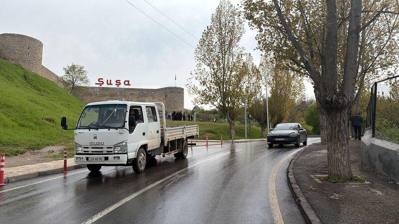 Şuşa şəhərinə giriş və çıxış istiqamətləri dəyişdirilir