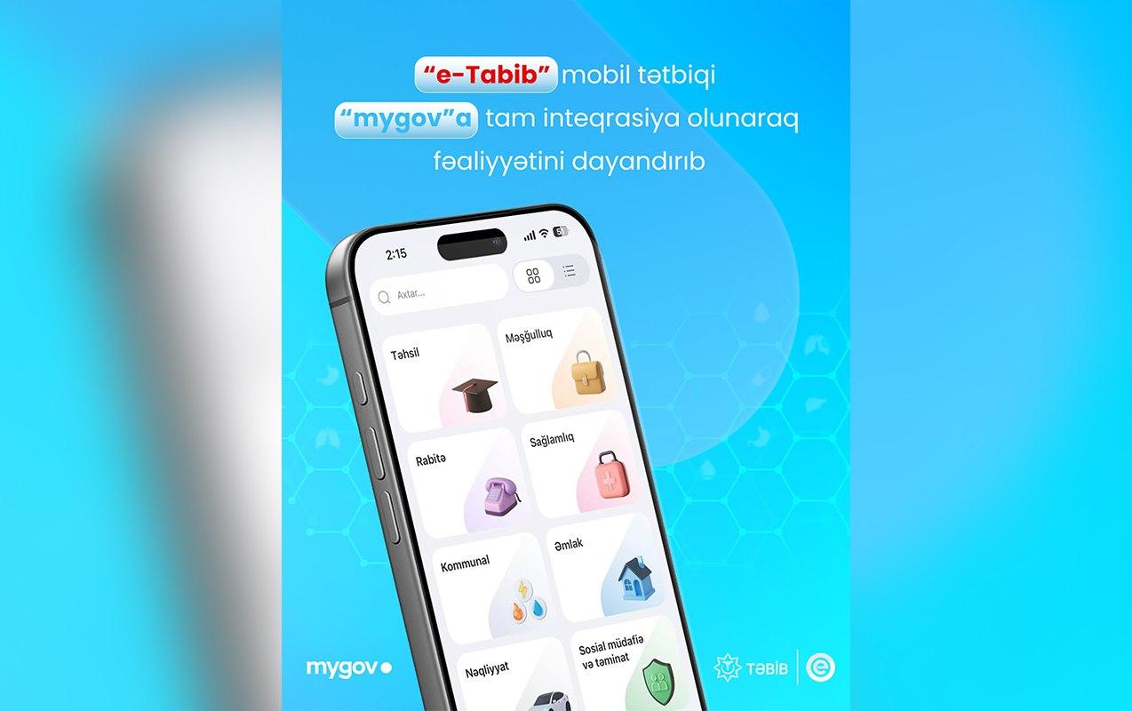 "e-Tabib" fəaliyyətini dayandırdı