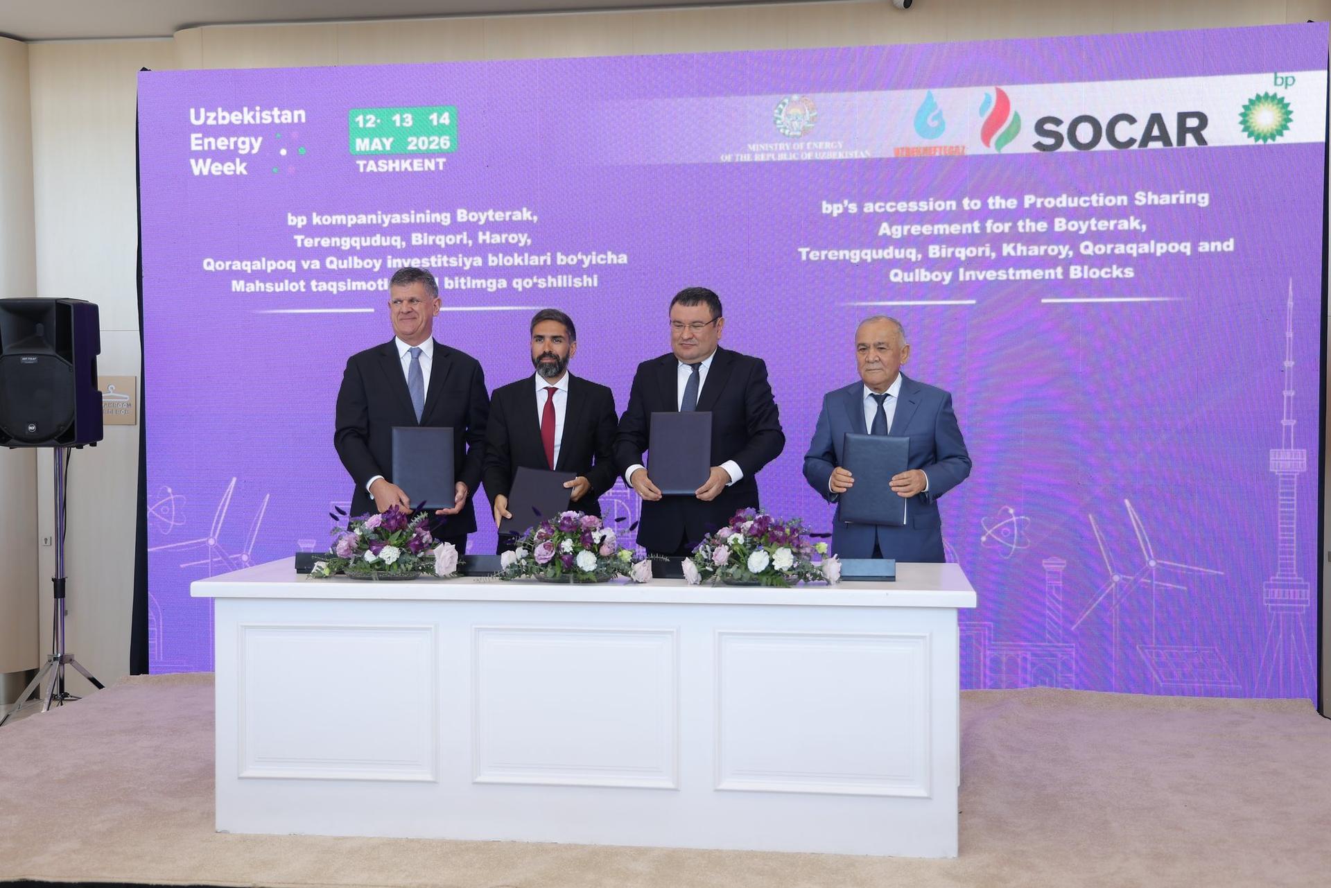 bp Özbəkistanda iri enerji layihəsinə qoşuldu
