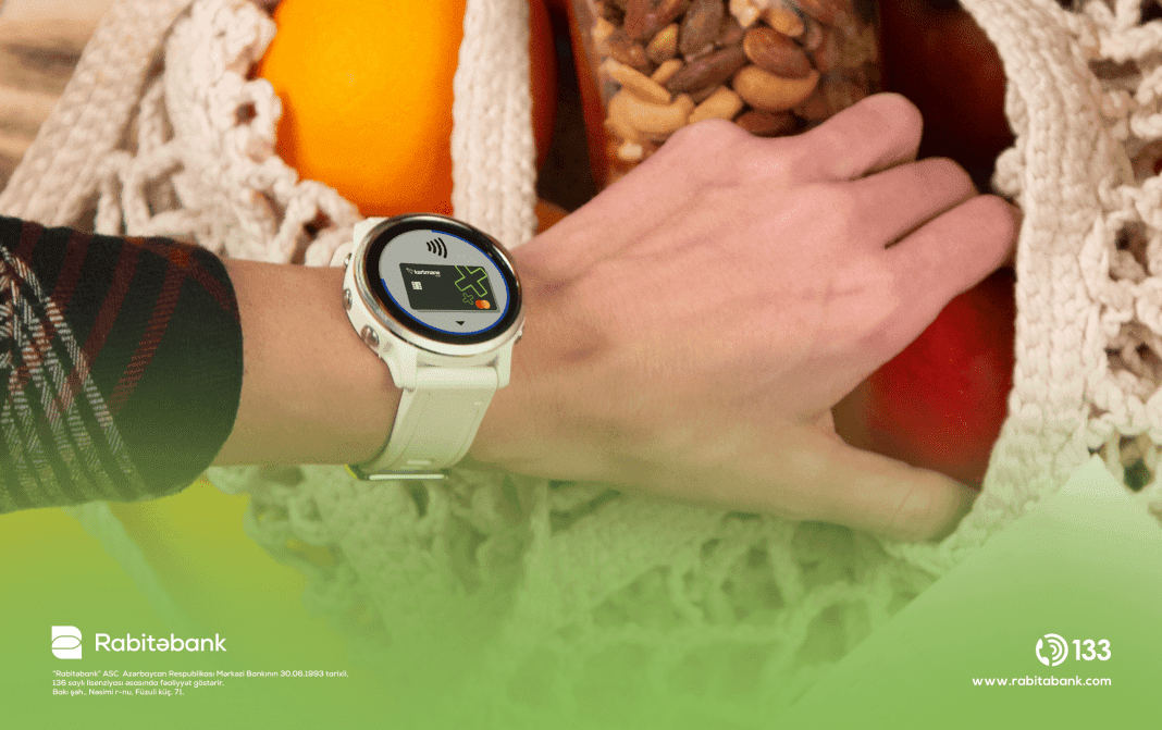 Rabitəbank "Garmin pay" təmassız ödəniş həllini müştərilərin istifadəsinə verdi