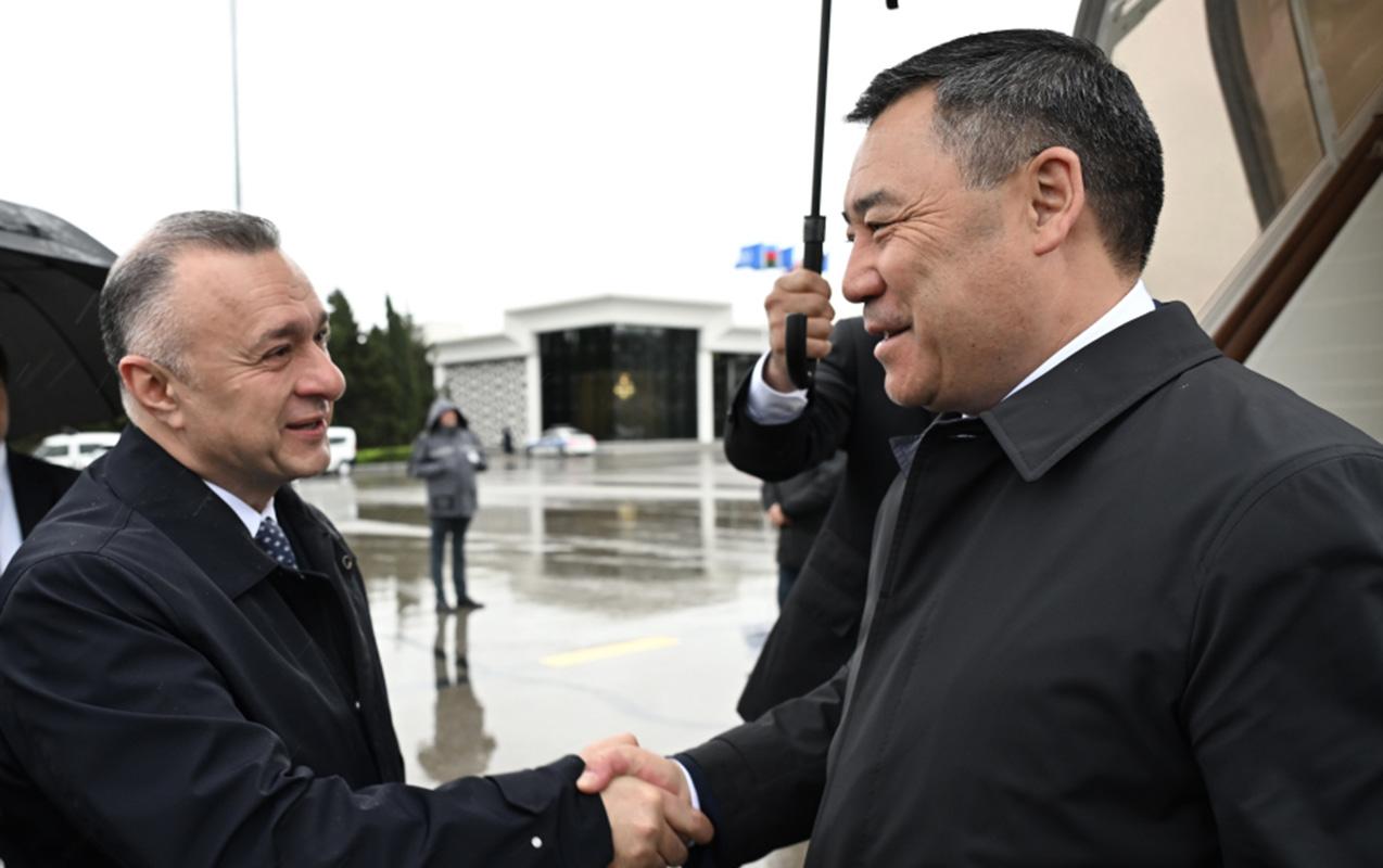 Japarov Azərbaycana gəldi
