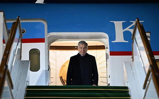 Mirziyoyev Bakı səfərindən paylaşım etdi - VİDEO