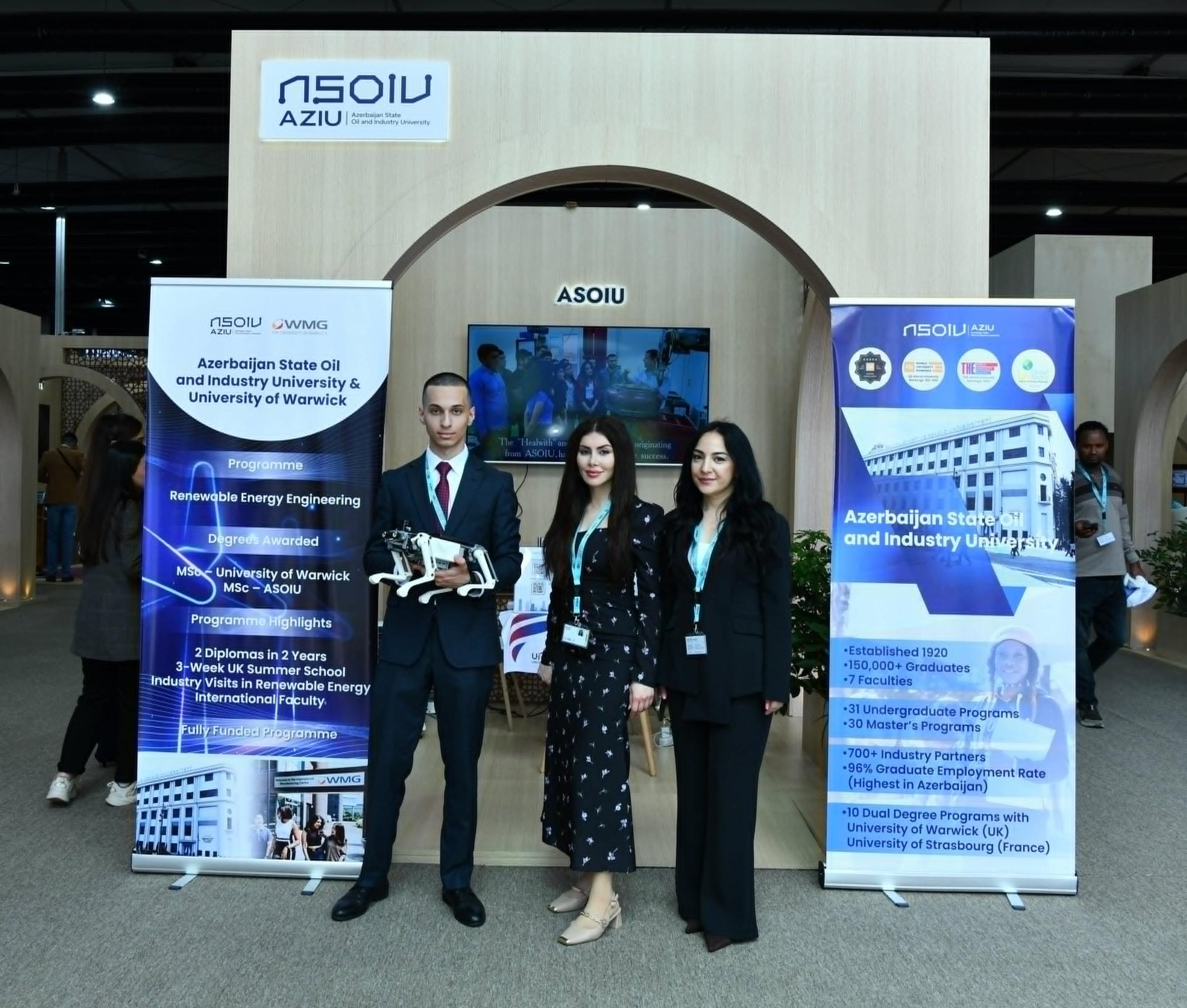 ADNSU "WUF13"də gələcəyin texnologiyalarını təqdim edir
