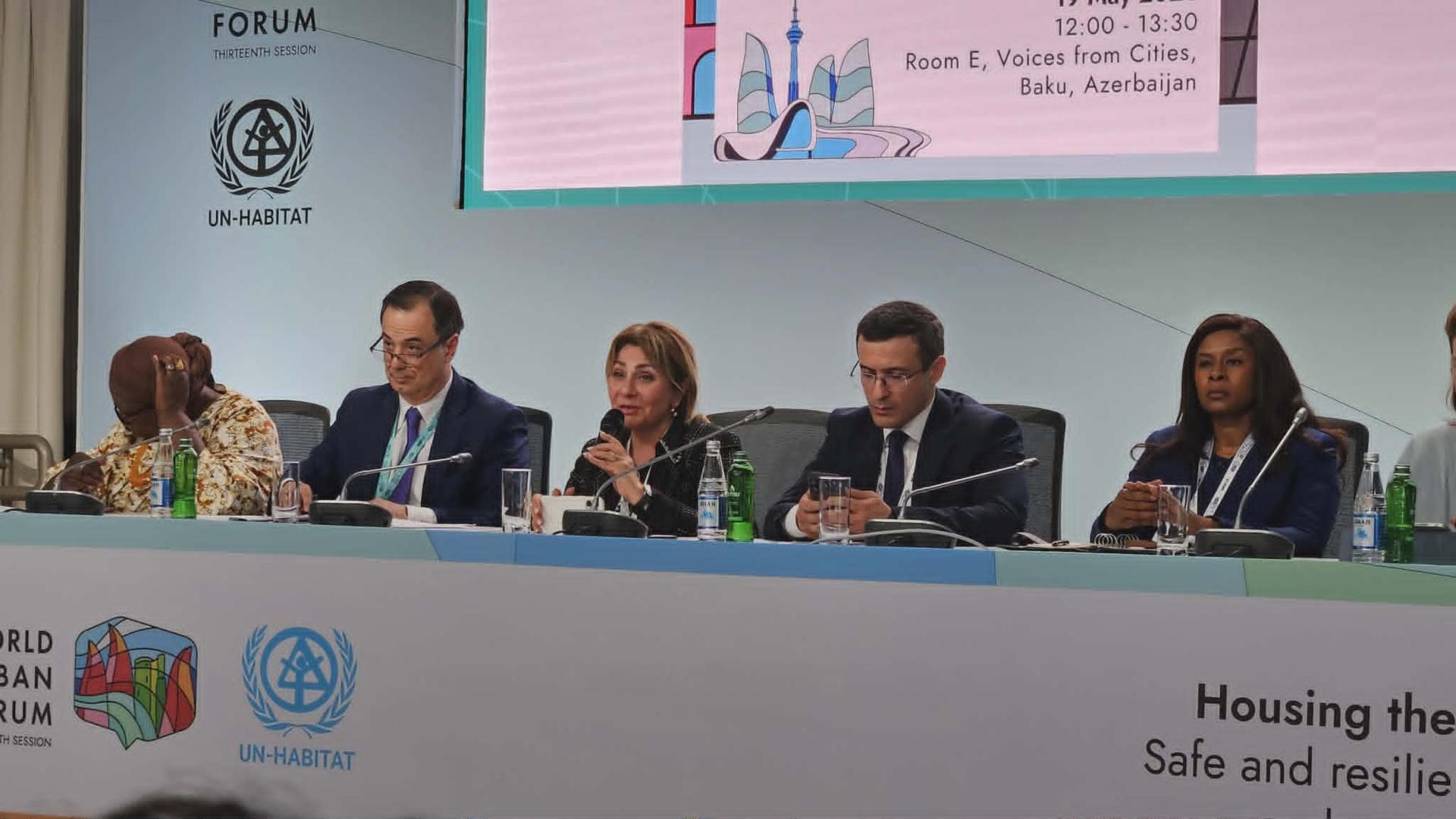 "Azərbaycan şəhərsalma və iqlim gündəmini birgə inkişaf etdirir" - Gülşən Rzayeva