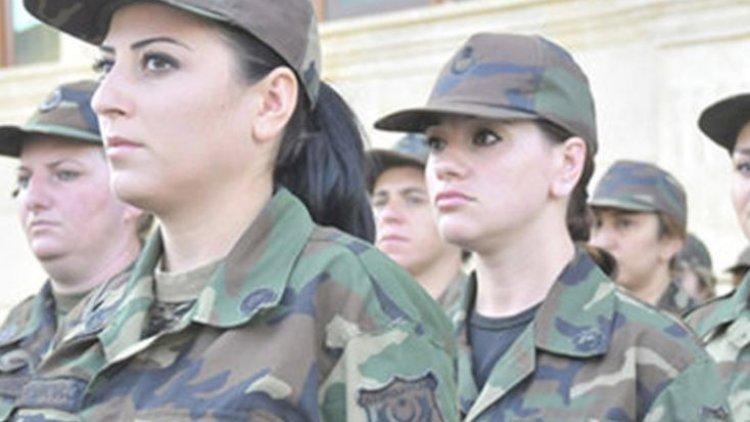 Azərbaycan Ordusunda xidmət edən qadınların SAYI