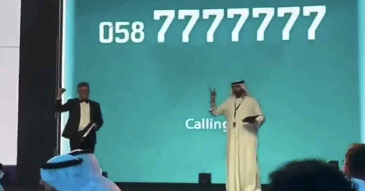Bu telefon nömrəsi üçün 1 milyondan çox pul ödədilər