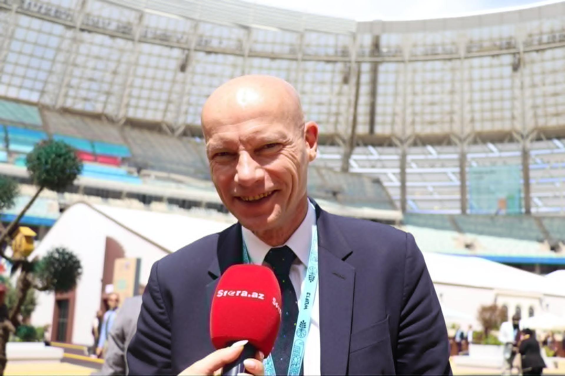 Henk Ovink: "Bakı üzünü suya çevirən şəhərdir"