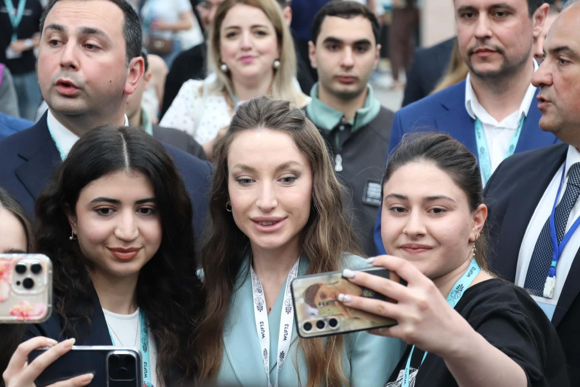 Alena Əliyeva WUF13-də - FOTO