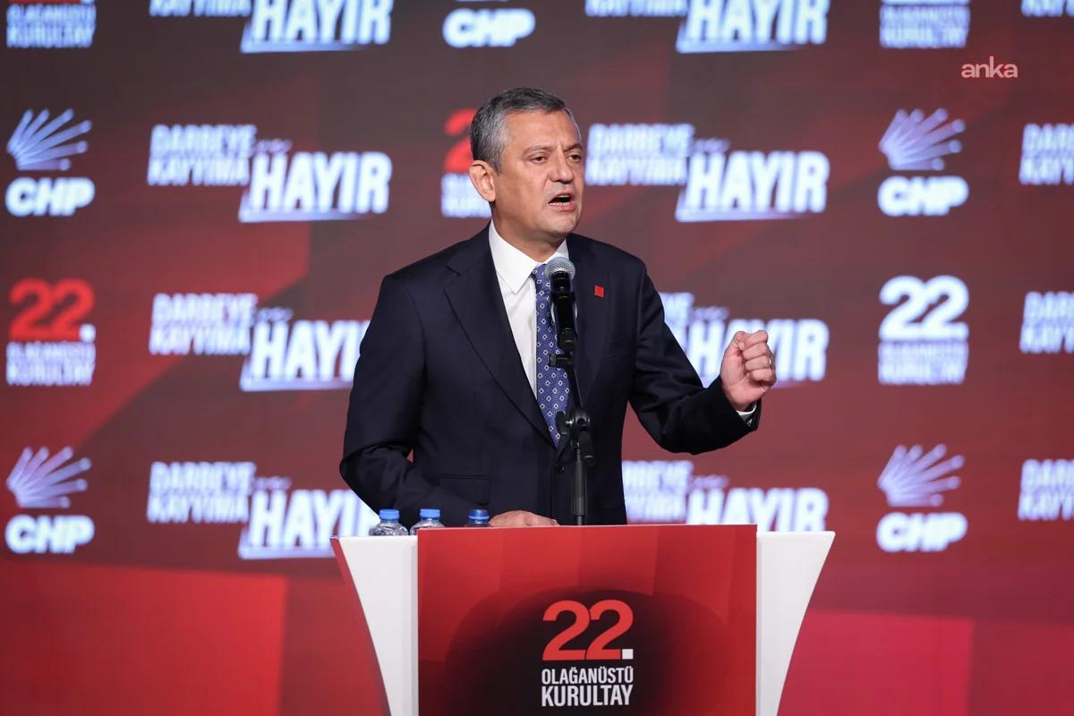 Özgür Özel CHP Qrup sədri seçildi